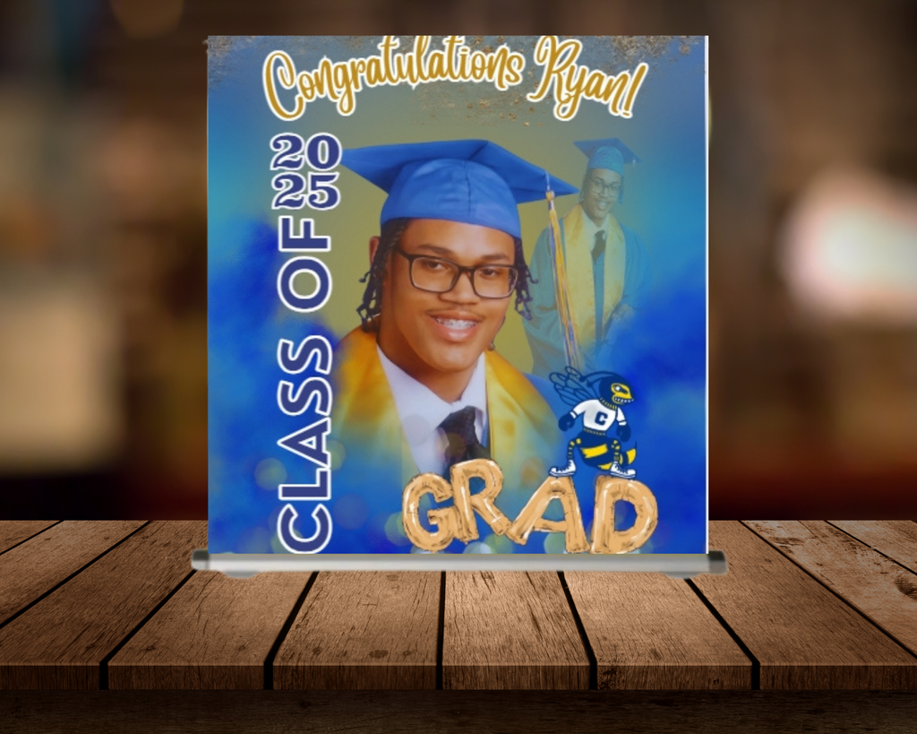 Personalized Vinyl Backdrop