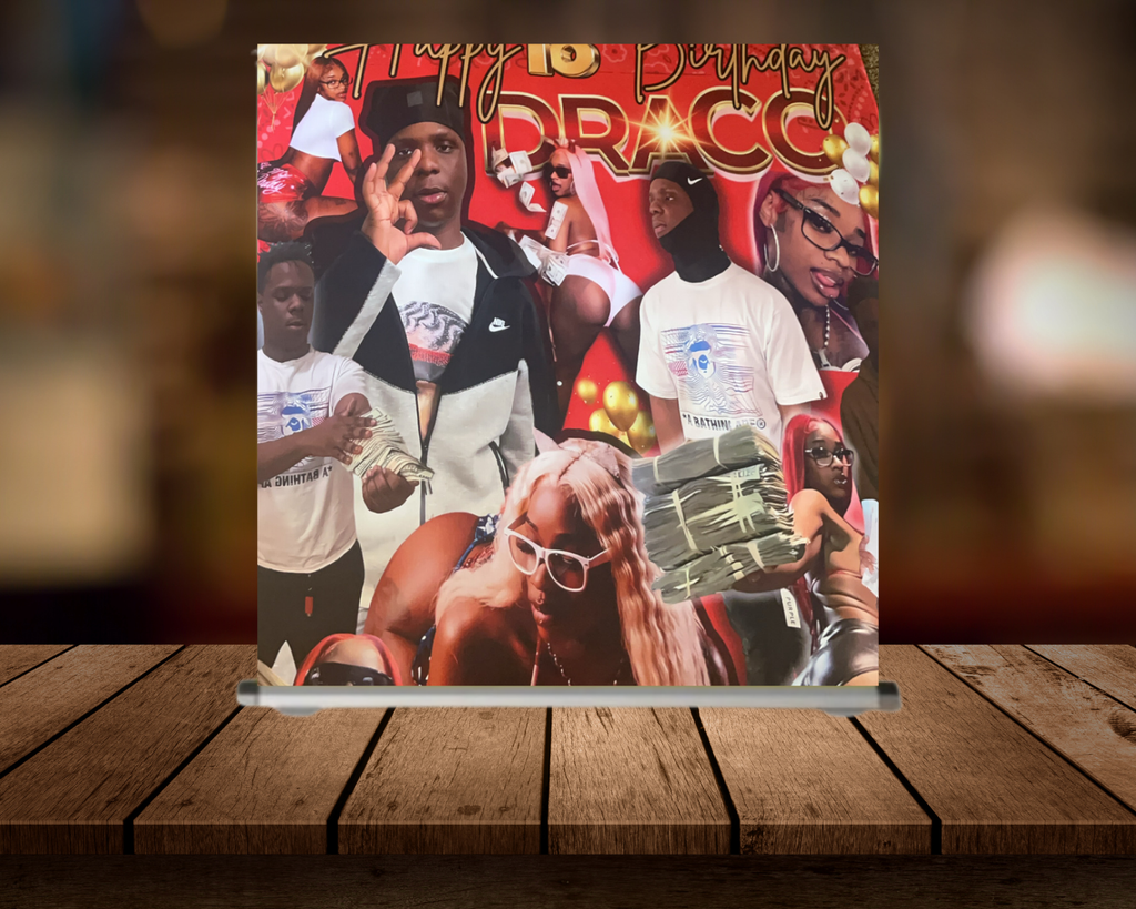 Personalized Vinyl Backdrop