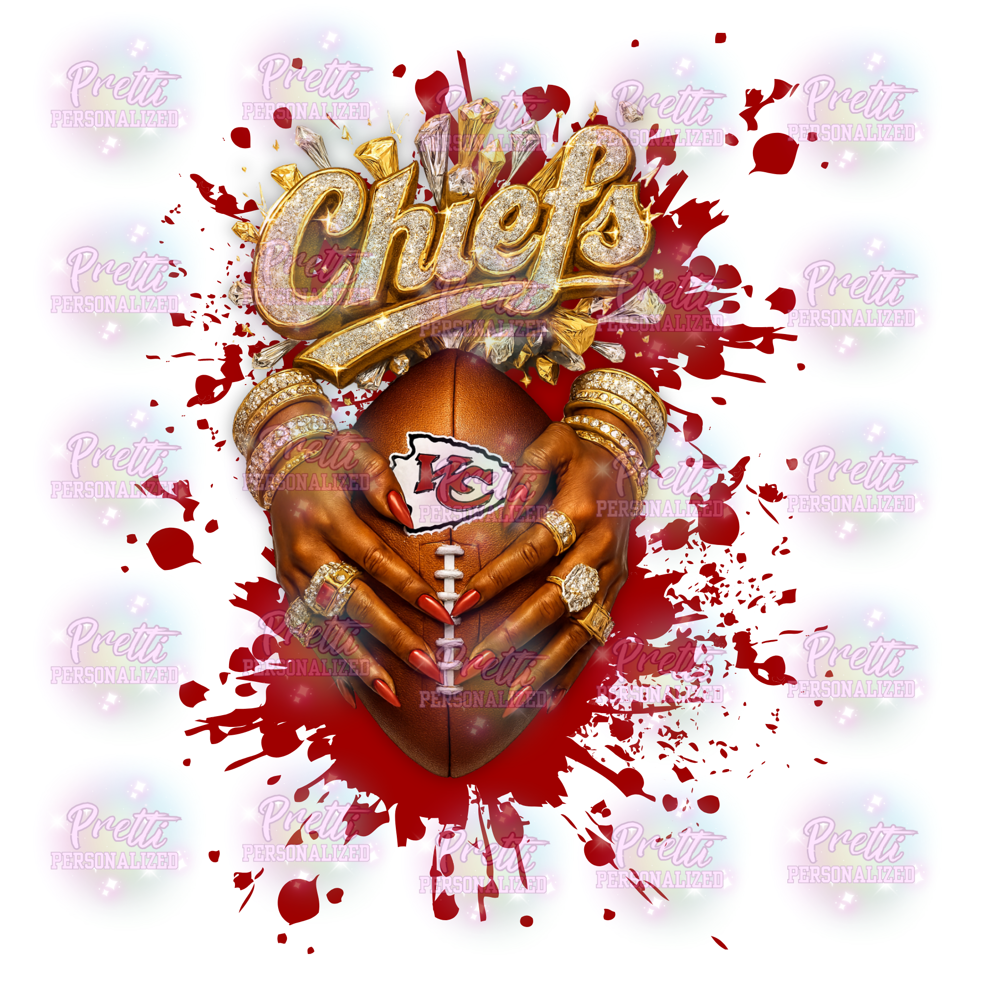 Kansas City Chiefs PNG: Football Fan Art (Digital Download)PNG/PDF
