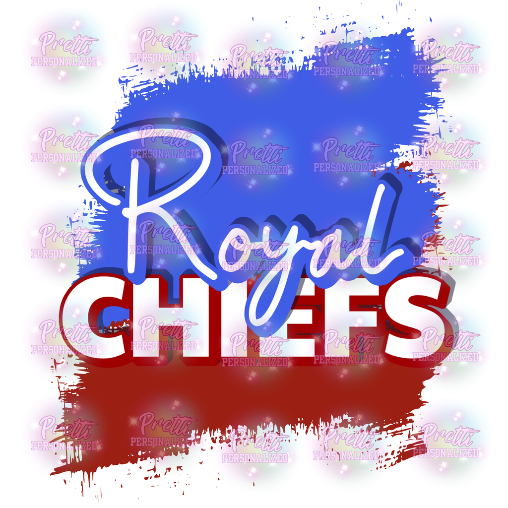 Kansas City Royals Chiefs Fan Art PNG/PDF (Digital Download) (Copy)