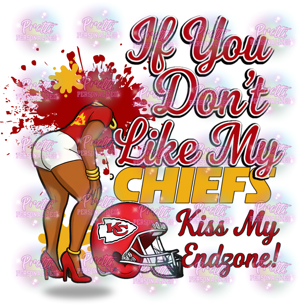 Kansas City Chiefs Endzone PNG: Football Fan Art (Digital Download)