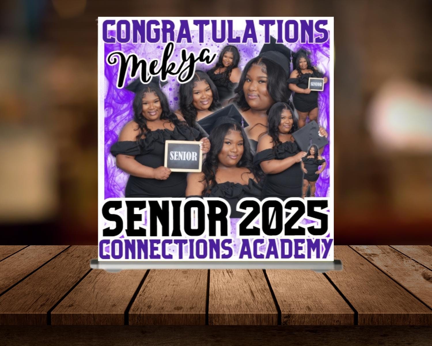 Custom Photography Backdrop: Personalized Birthday, Wedding, Graduation Banner