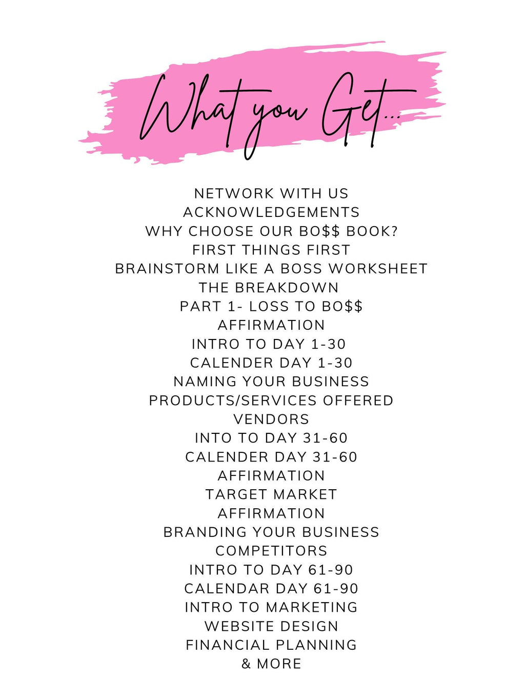 Ultimate Business Planner EBook: Brand Building, Small Business Tips (Digital File ONLY