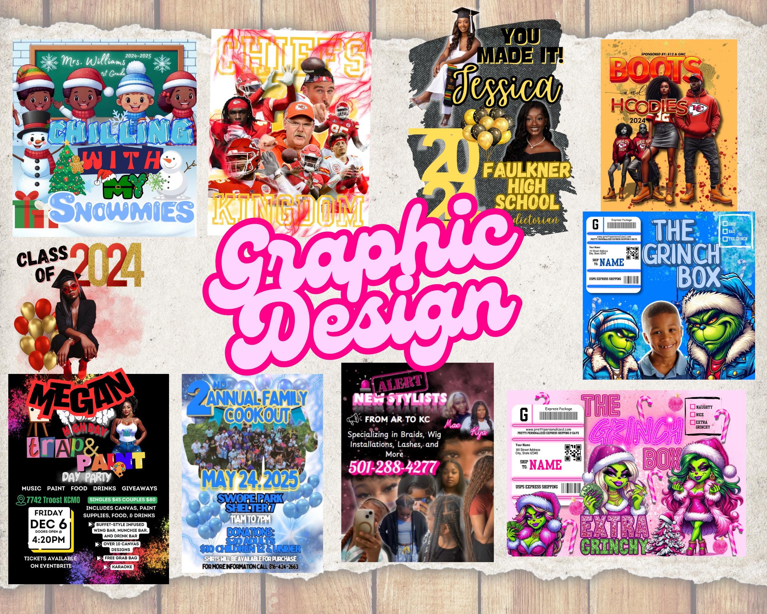 Custom Graphic Design Service: Logo, T-Shirt, & More (Digital Download