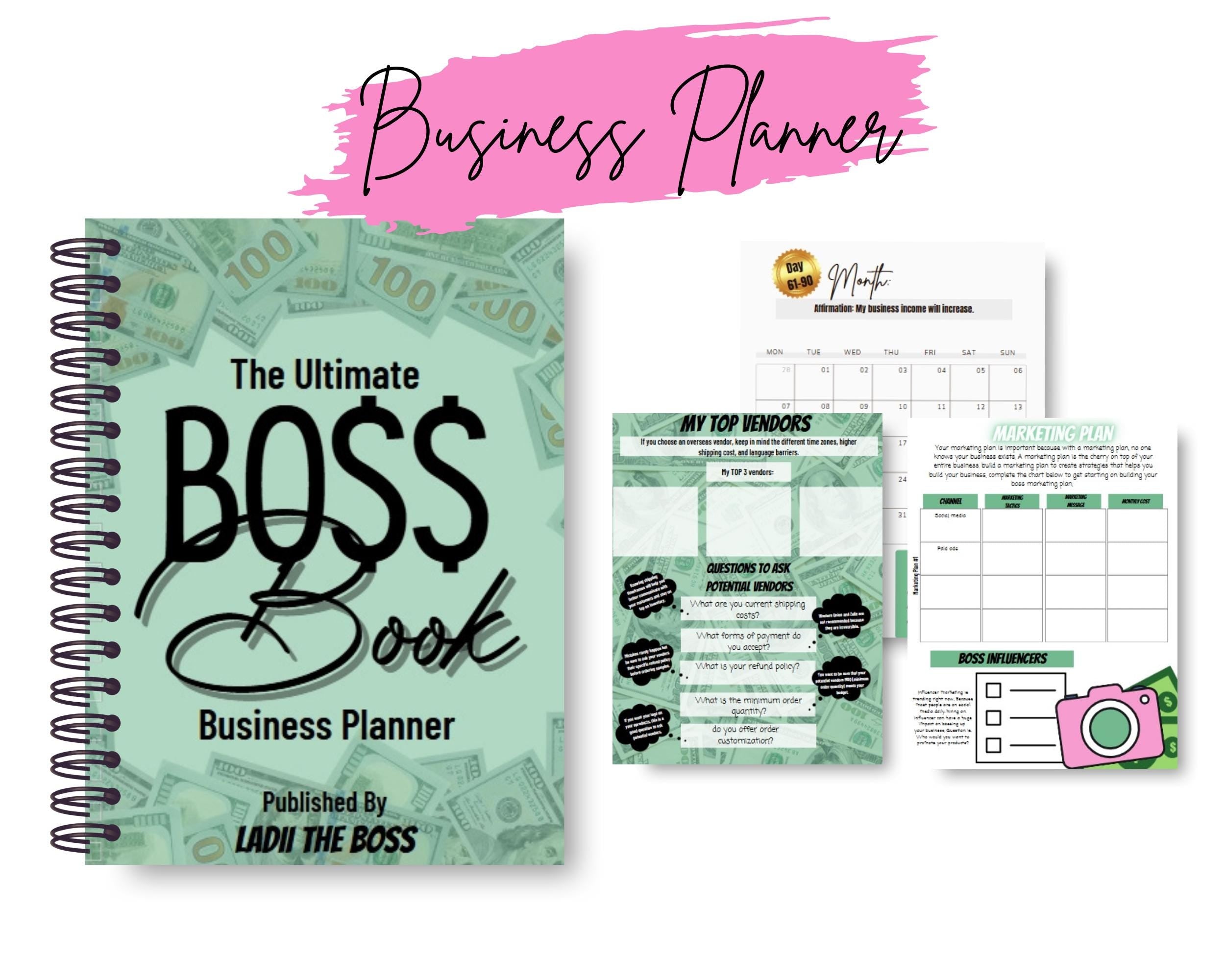 Ultimate Business Planner EBook: Brand Building, Small Business Tips (Digital File ONLY