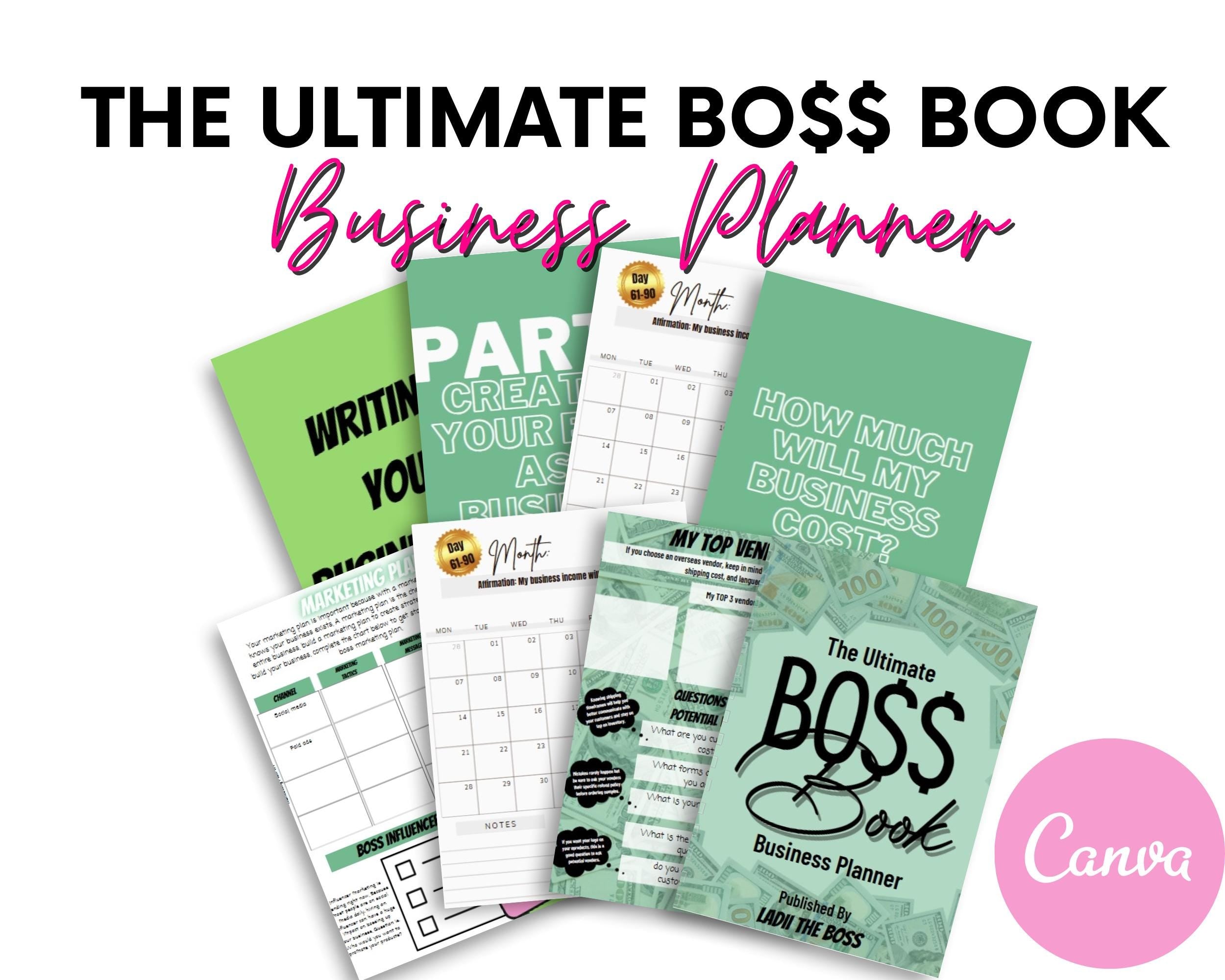 Ultimate Business Planner EBook: Brand Building, Small Business Tips (Digital File ONLY