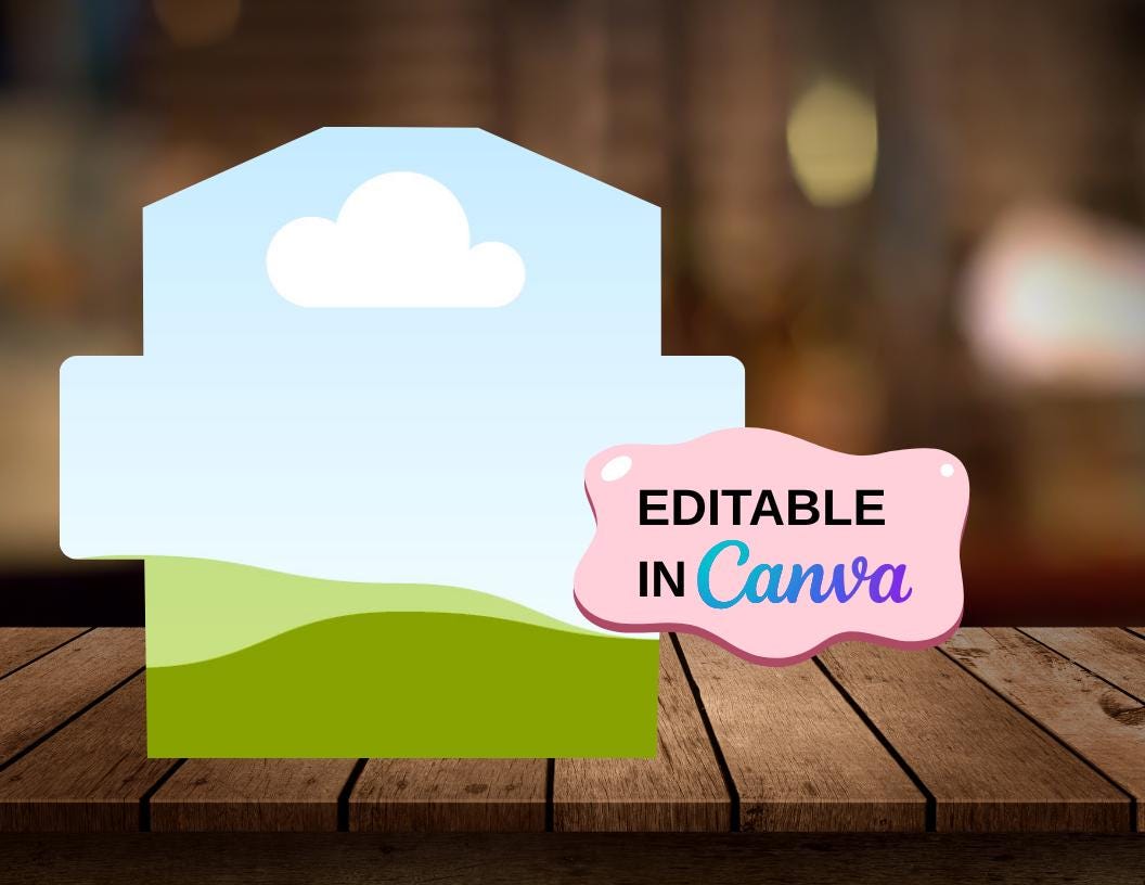 Candy Bar Purse Label Template: Canva DIY Wrapper (Digital Download)
