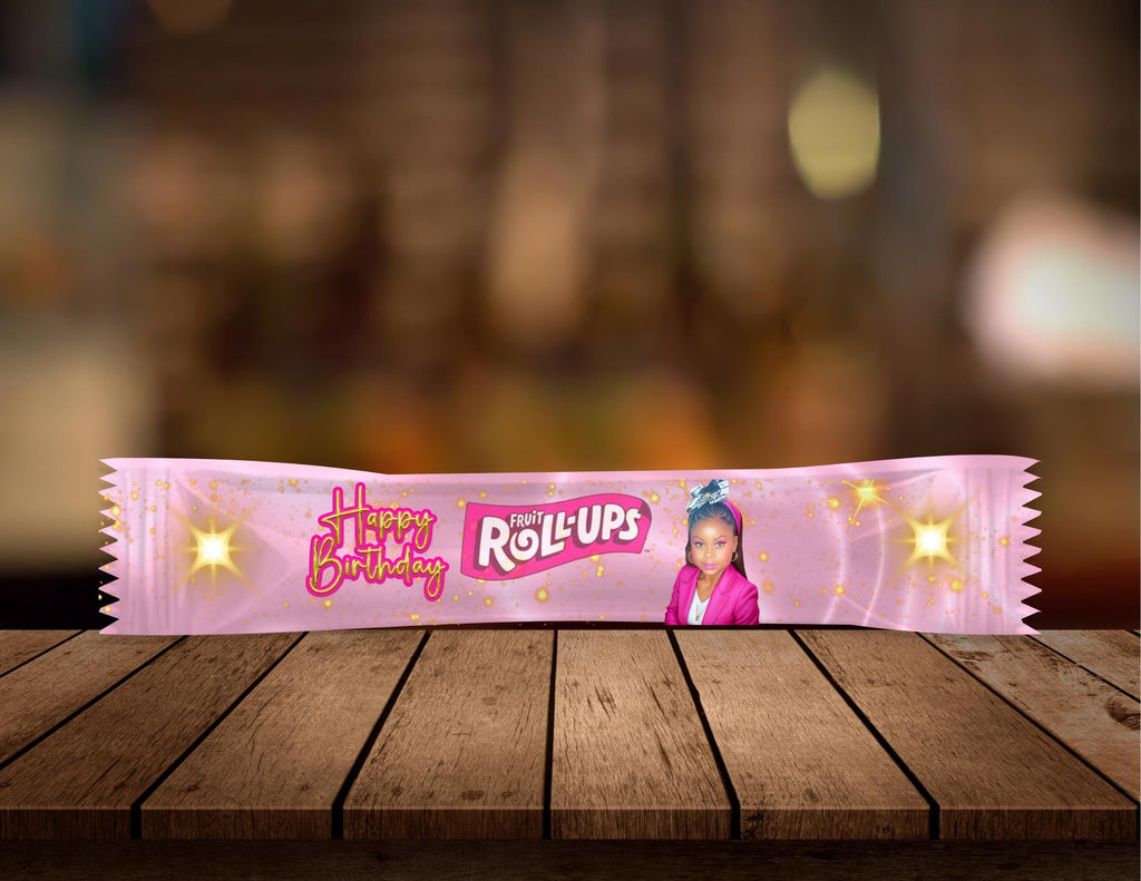DIY Snack Wrapper Label Template: Customizable Party Favor, Canva Editable