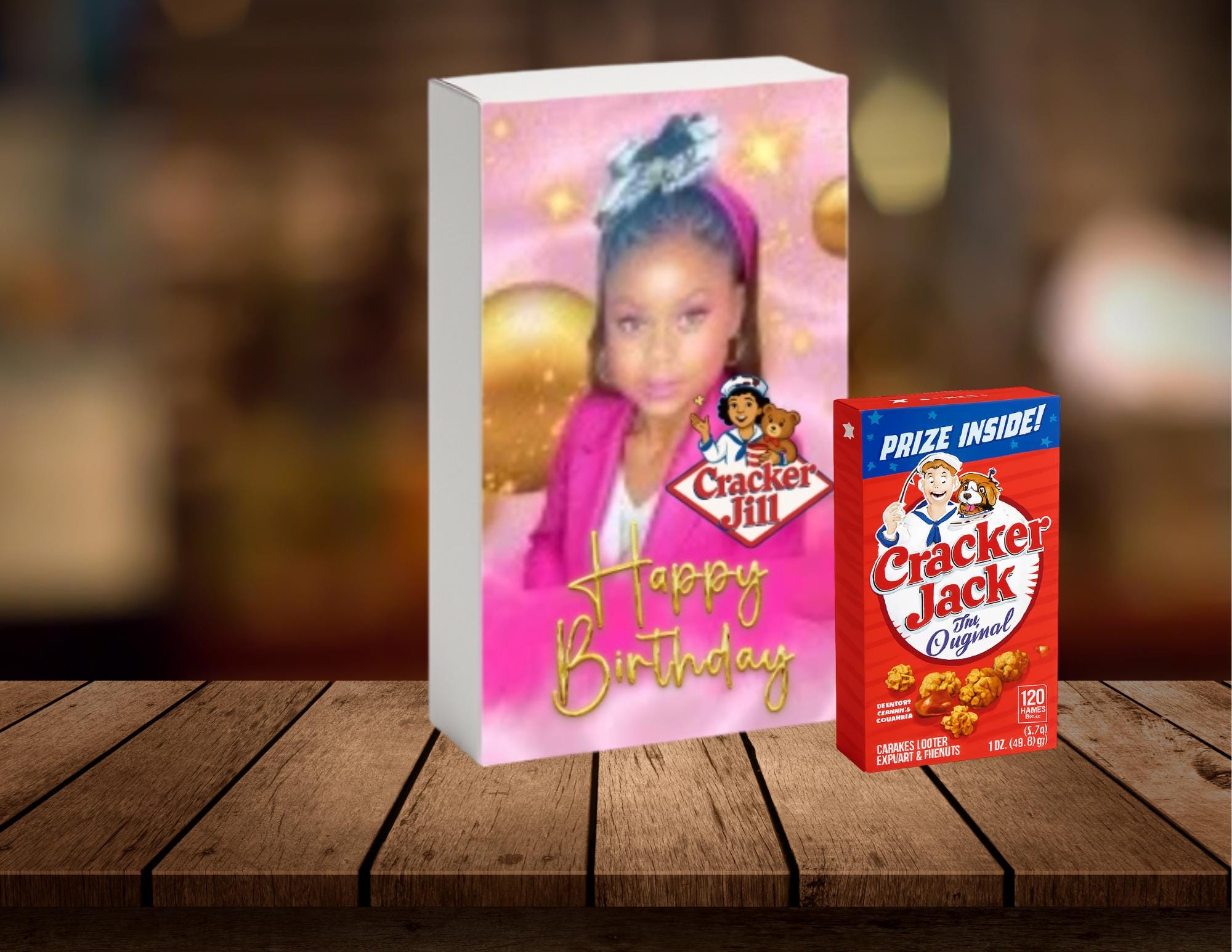 DIY Caramel Popcorn Label Template: Editable Party Favor Wrapper (Digital Download, Canva Editible)
