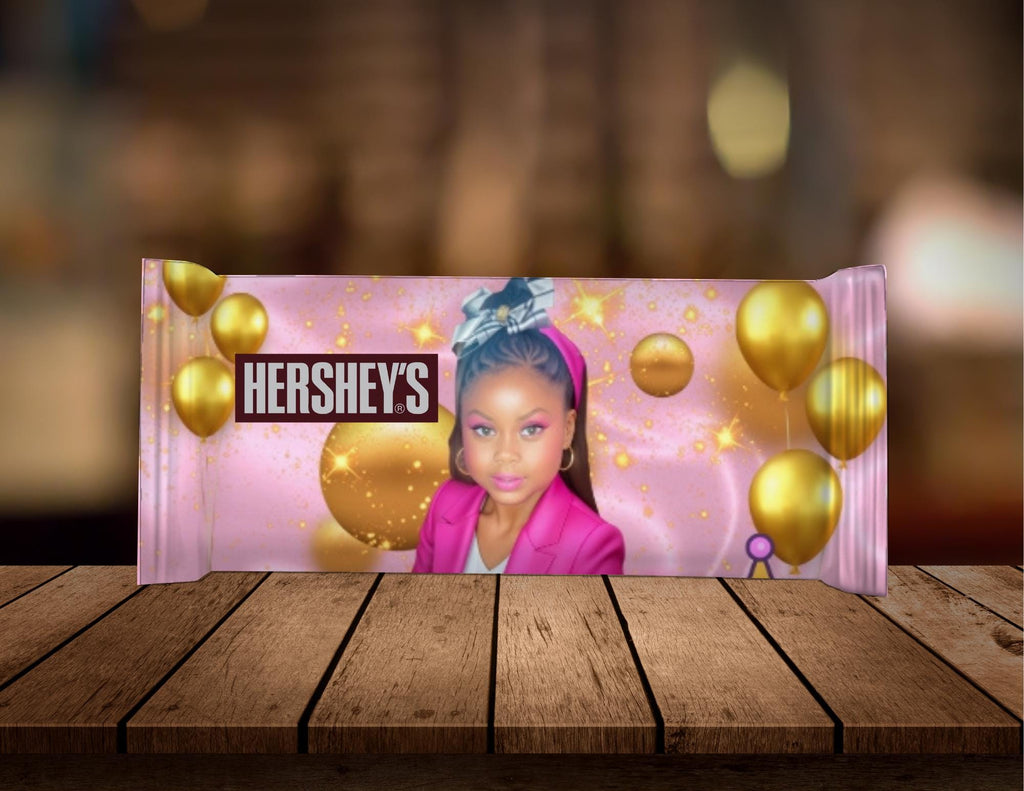 DIY Candy Wrapper Label Template: Canva Editable, Customizable Design
