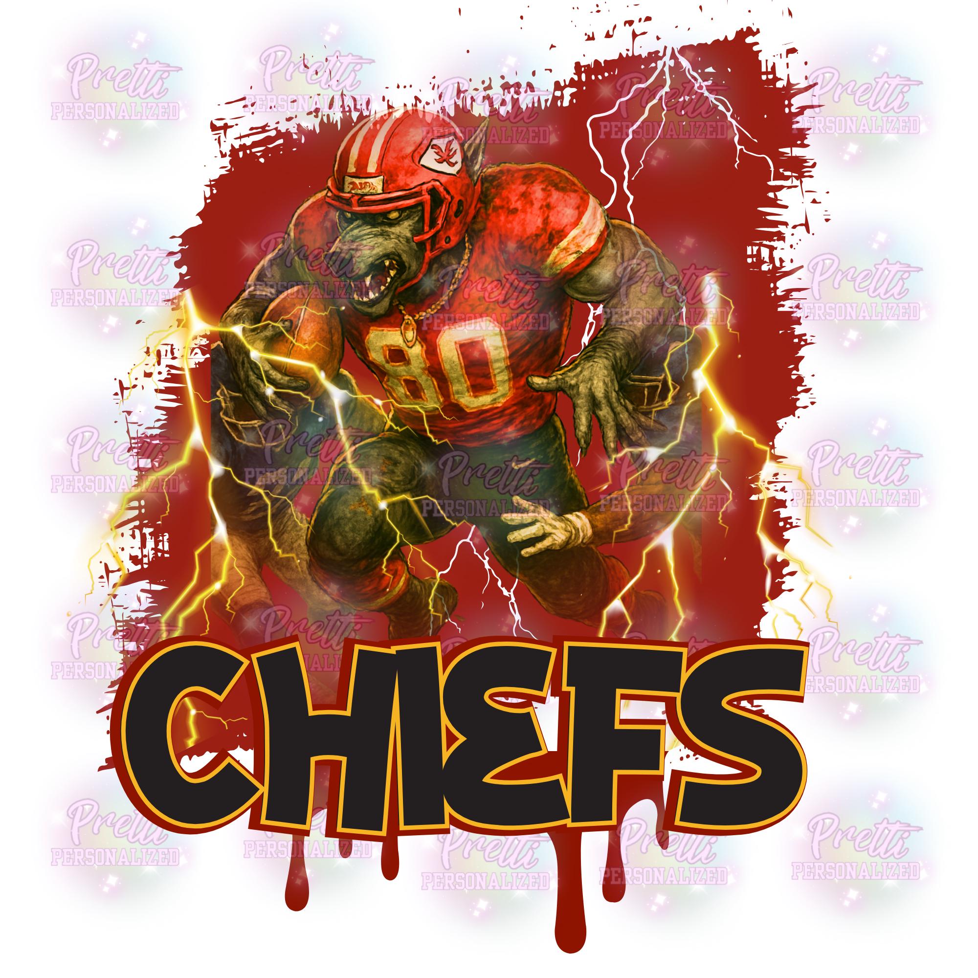 Kansas City Chiefs Mascot PNG: Football Fan Art (Digital Download)PNG/PDF